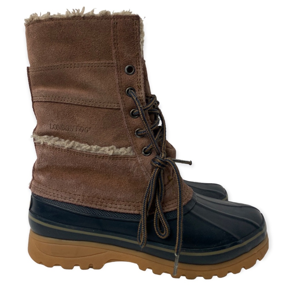 LONDON FOG DUCK BOOTS, GREAT CONDITION